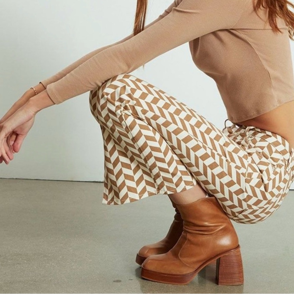 Pacsun Y2K Straight Chevron Jeans